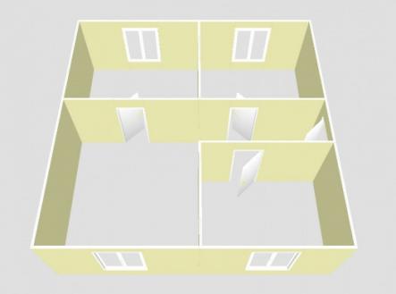 Pronájem bytu, 2+1, 58 m²