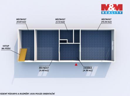 Prodej chaty/rekreačního objektu, 37 m²
