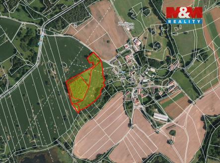 Prodej pozemku, zemědělská půda, 6 129 m²