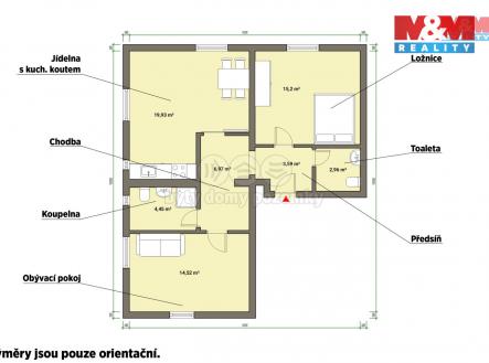 Pronájem bytu, 3+kk, 67 m²