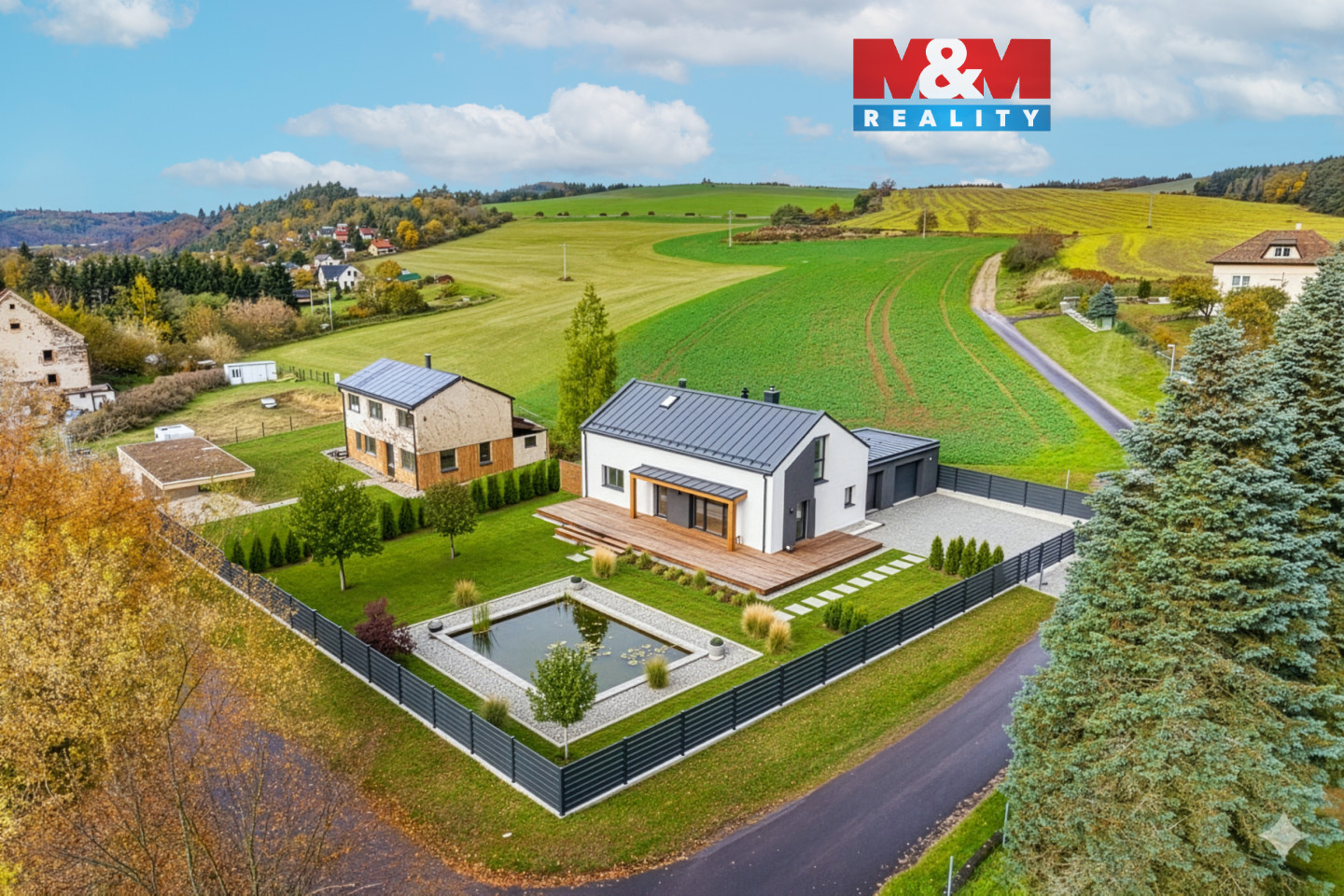 Prodej pozemku k bydlení, 1057 m², Chocerady