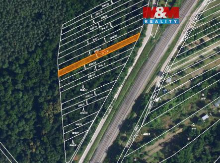 Prodej pozemku, les, 261 m²