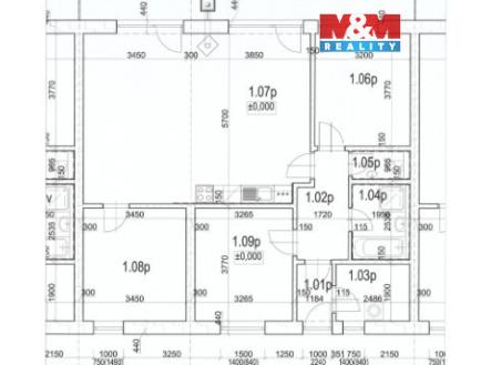 Prodej bytu, 4+kk, 100 m²