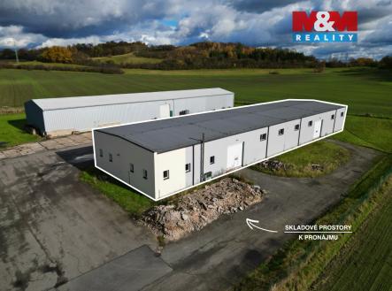 Pronájem skladovací prostor, 650 m²