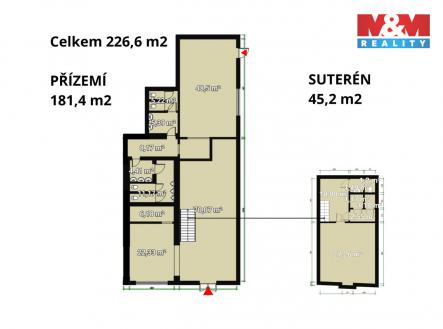 Pronájem restaurace, 227 m²