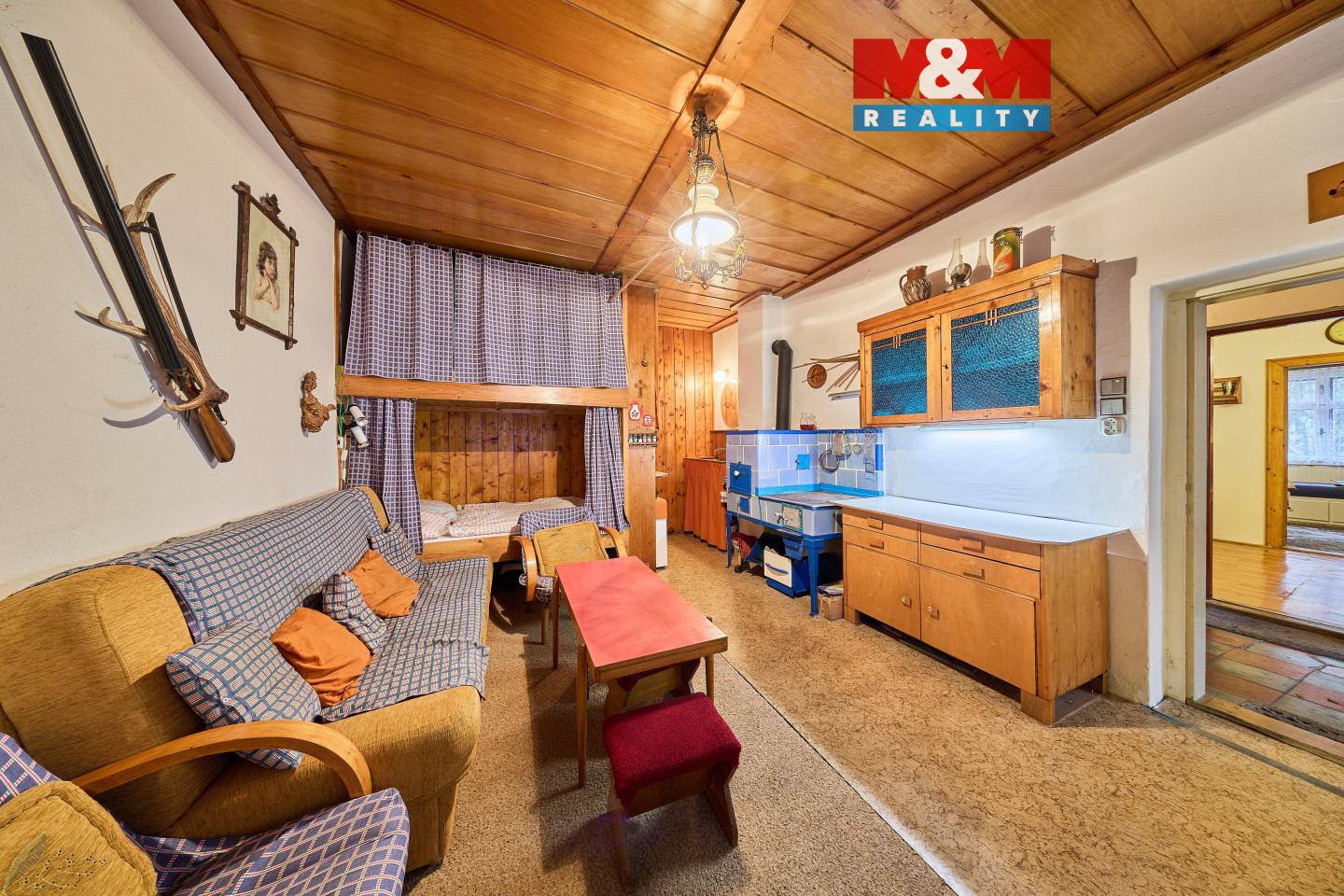 Pokoj 1 s kuchyňkou