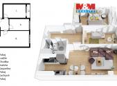 Prodej bytu, 3+kk, 60 m²