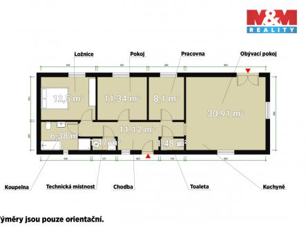 Prodej domu/vily, 84 m²