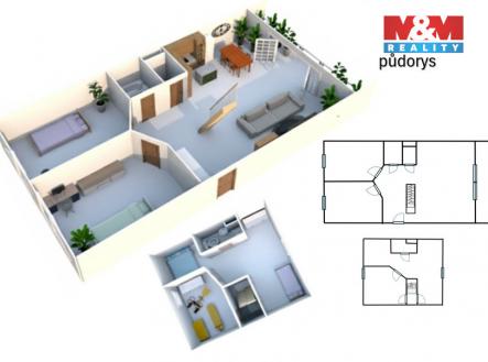 Prodej bytu, 4+kk, 97 m²