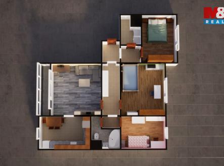 Prodej bytu, 4+1, 98 m²