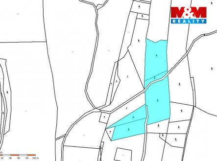 Prodej pozemku, les, 14 550 m²
