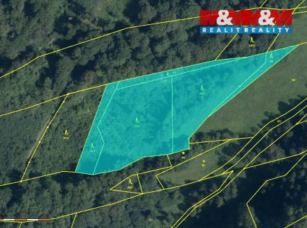 Prodej pozemku, les, 8 828 m²