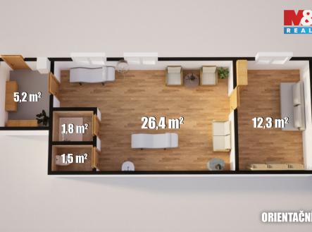 Prodej obchodní prostory, 48 m²