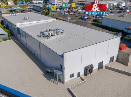 Pronájem skladu, 2200 m², Cheb, ul. Karlova