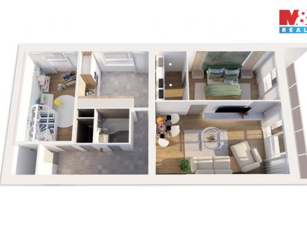 Prodej bytu, 3+1, 71 m²