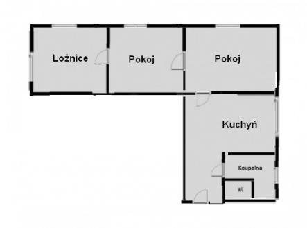 Prodej bytu, 3+1, 84 m²