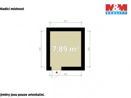 Pronájem skladovací prostor, 8 m²