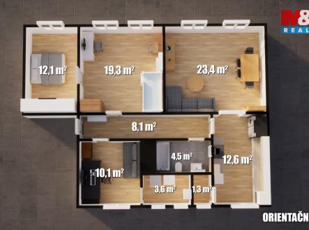 Prodej bytu, 4+1, 94 m²