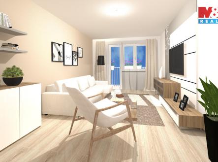 Pronájem bytu, 3+1, 70 m²