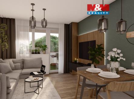 Prodej bytu, 3+kk, 51 m²
