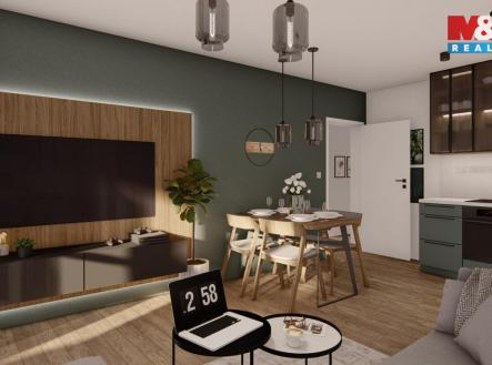 Prodej bytu, 3+kk, 51 m²