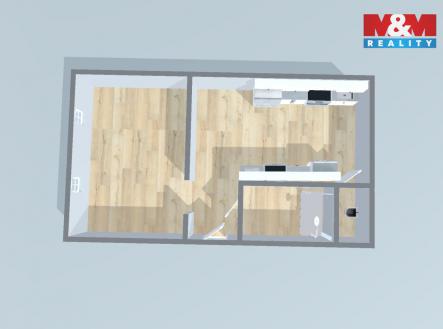 Prodej bytu, 1+1, 37 m²