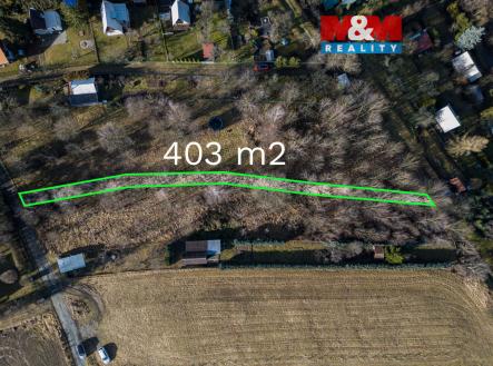 Prodej pozemku, zemědělská půda, 403 m²