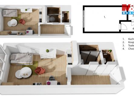 Prodej bytu, 1+kk, 25 m²