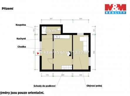 Prodej chaty/rekreačního objektu, 65 m²
