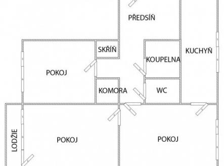 Prodej bytu, 3+1, 68 m²