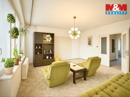 Prodej bytu, 2+1, 59 m²