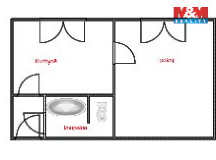 Prodej bytu, 1+1, 36 m²
