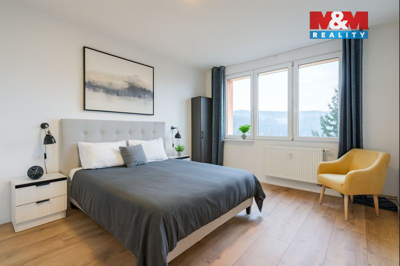 vizualizace ložnice