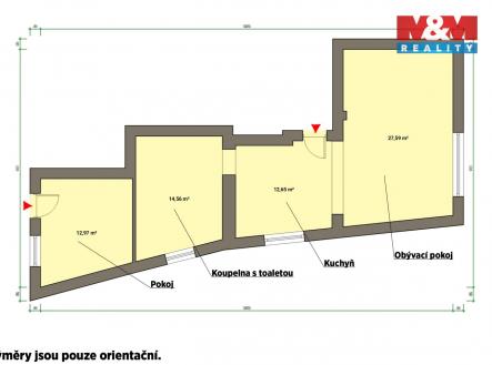 Prodej bytu, 2+kk, 65 m²