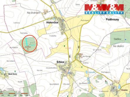 Prodej pozemku, les, 10 323 m²