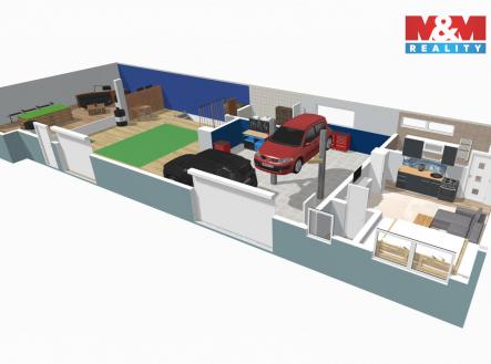 Pronájem obchodní prostor, 207 m²