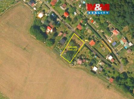Prodej pozemku, zahrada, 509 m²