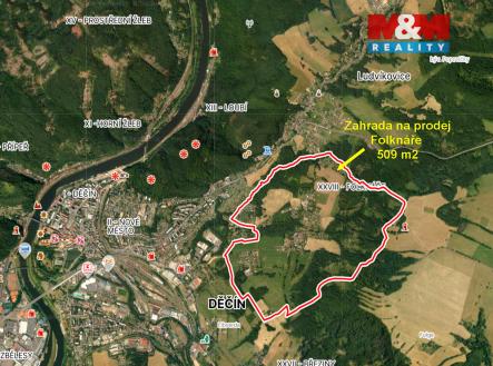 Prodej pozemku, zahrada, 509 m²