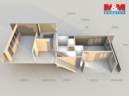 Prodej bytu, 3+1, 70 m²