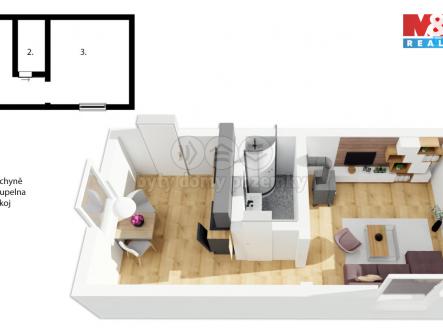 Prodej bytu, 1+1, 35 m²