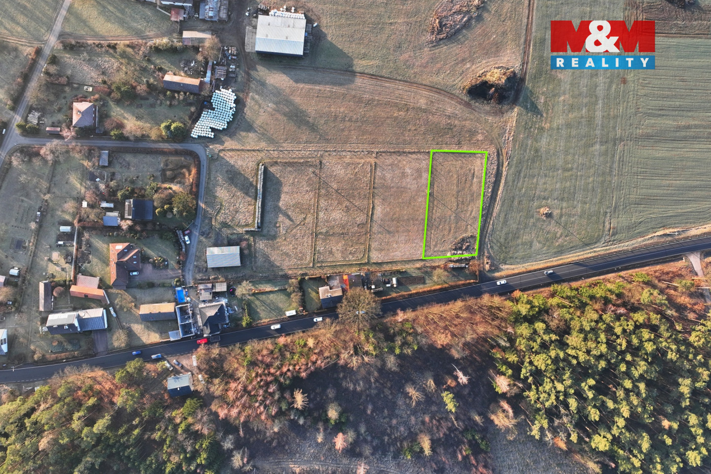 Venkovská příroda kolem