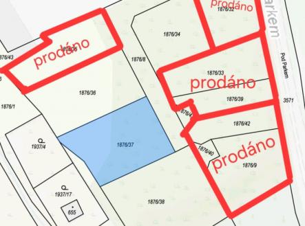 Prodej pozemku pro bydlení, 883 m²