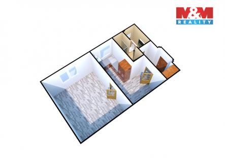 Pronájem bytu, 1+1, 36 m²