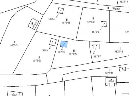 Prodej pozemku, zahrada, 700 m²