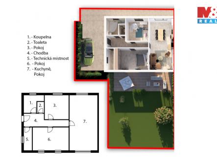 Prodej bytu, 3+kk, 87 m²