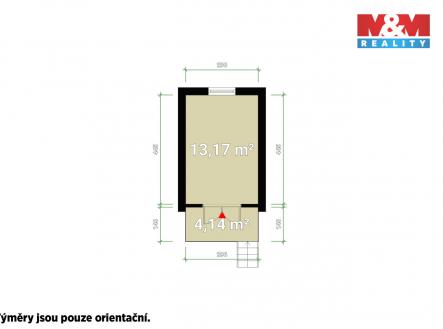 Prodej chaty/rekreačního objektu, 17 m²
