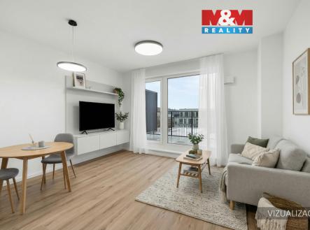 Pronájem bytu, 2+kk, 46 m²