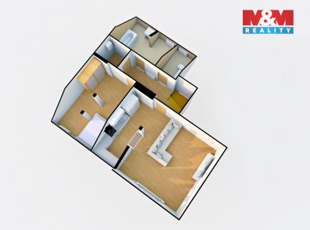 Prodej bytu, 2+kk, 84 m²