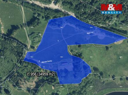 Prodej pozemku, zemědělská půda, 50 456 m²