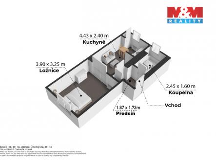 Prodej bytu, 1+1, 37 m²